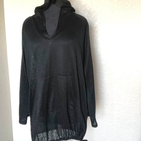 Kona Sol Black Swimsuit Cover-Up - Picture 2 of 5